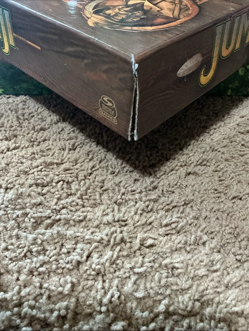 Jumanji Board Game - Classic Adventure Game - Green